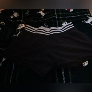 Adidas Black and White Shorts